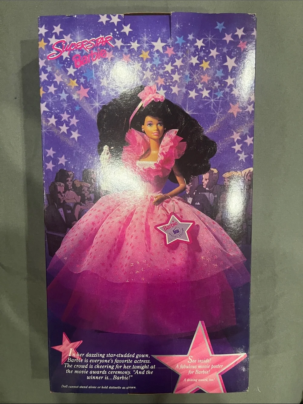 1993 Mattel Wal-Mart Superstar Barbie (African American Special Edition) 10711